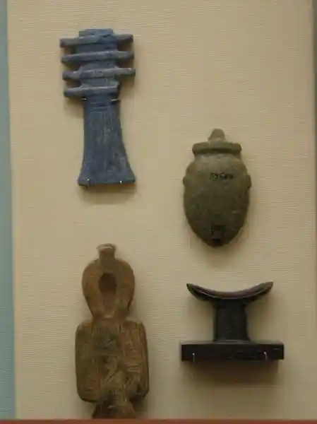 Prescribed amulets, from the papyrus of Ani